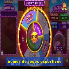 nomes de jogos esportivos